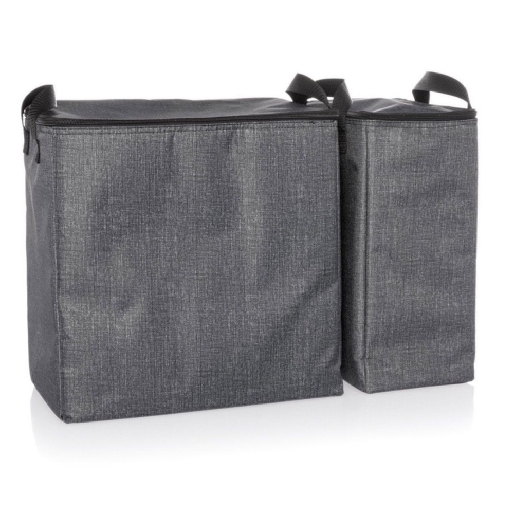NEW! Thirty One Double Chill Thermal Set - Gray Crosshatch 🔘